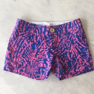 Lilly Pulitzer Callahan Short Sz. 0. Like New!🌸
